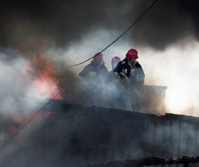 Górki. Pożar domu jednorodzinnego. Znaleziono zwłoki