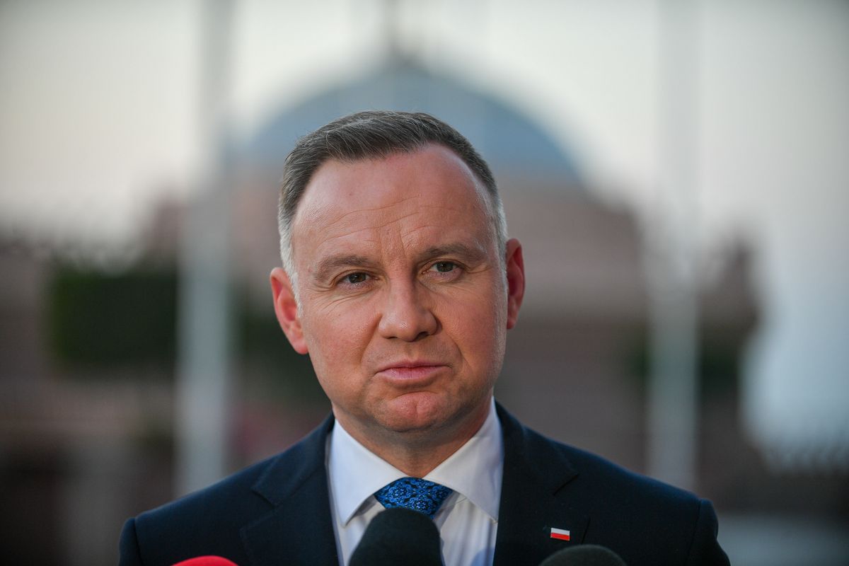 Президент Польщі Анджей Дуда (mr) PAP/Marcin Obara