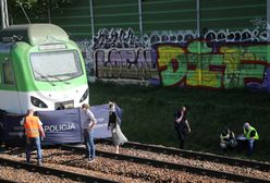 Warszawa. Zmarł mężczyzna potrącony przez pociąg