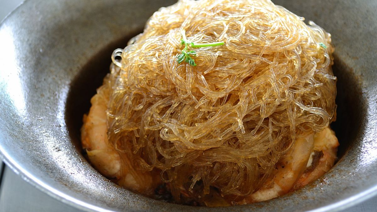 Chiński makaron sojowy