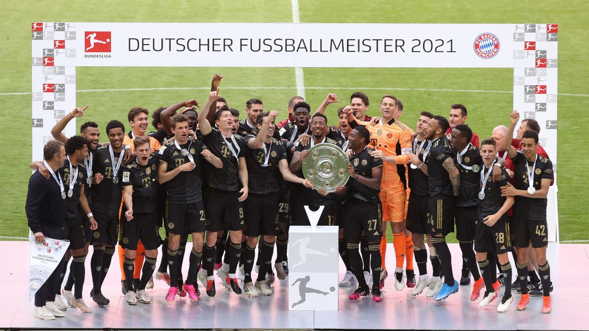 Getty Images / Na zdjęciu: piłkarze Bayernu Monachium