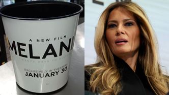 Melania Trump WYŚMIANA za sprzedaż wiaderek na popcorn promujących film. "Wygląda jak kosz na śmieci"
