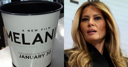Melania Trump WYŚMIANA za sprzedaż wiaderek na popcorn promujących film. "Wygląda jak kosz na śmieci"