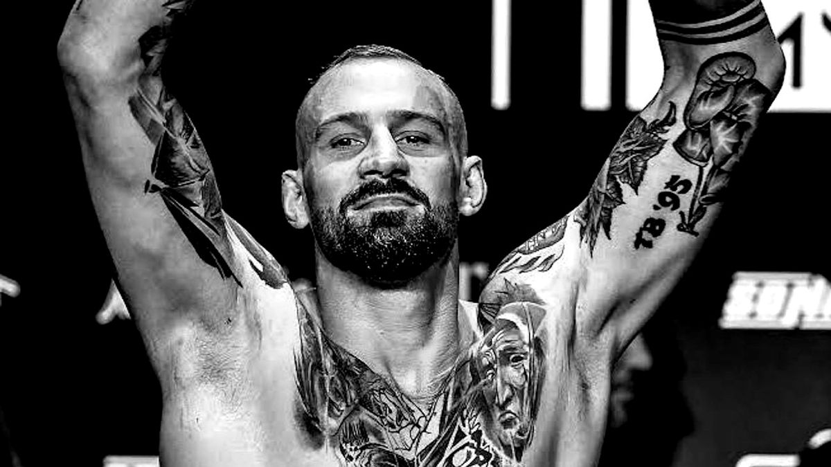 Facebook / Babilon MMA / Na zdjęciu: Mateusz Łazowski