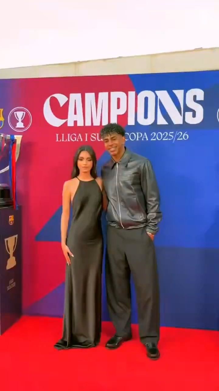 Lamine Yamal z nową ukochaną na imprezie FC Barcelony