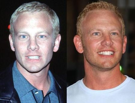 Ian Ziering w 1990 i 2010 roku