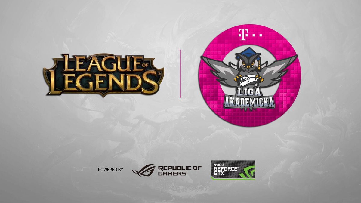 Logo rozgrywek w grę League of Legends w T-Mobile Lidze Akademickiej