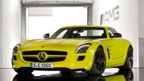 Mercedes Benz SLS AMG E-Cell