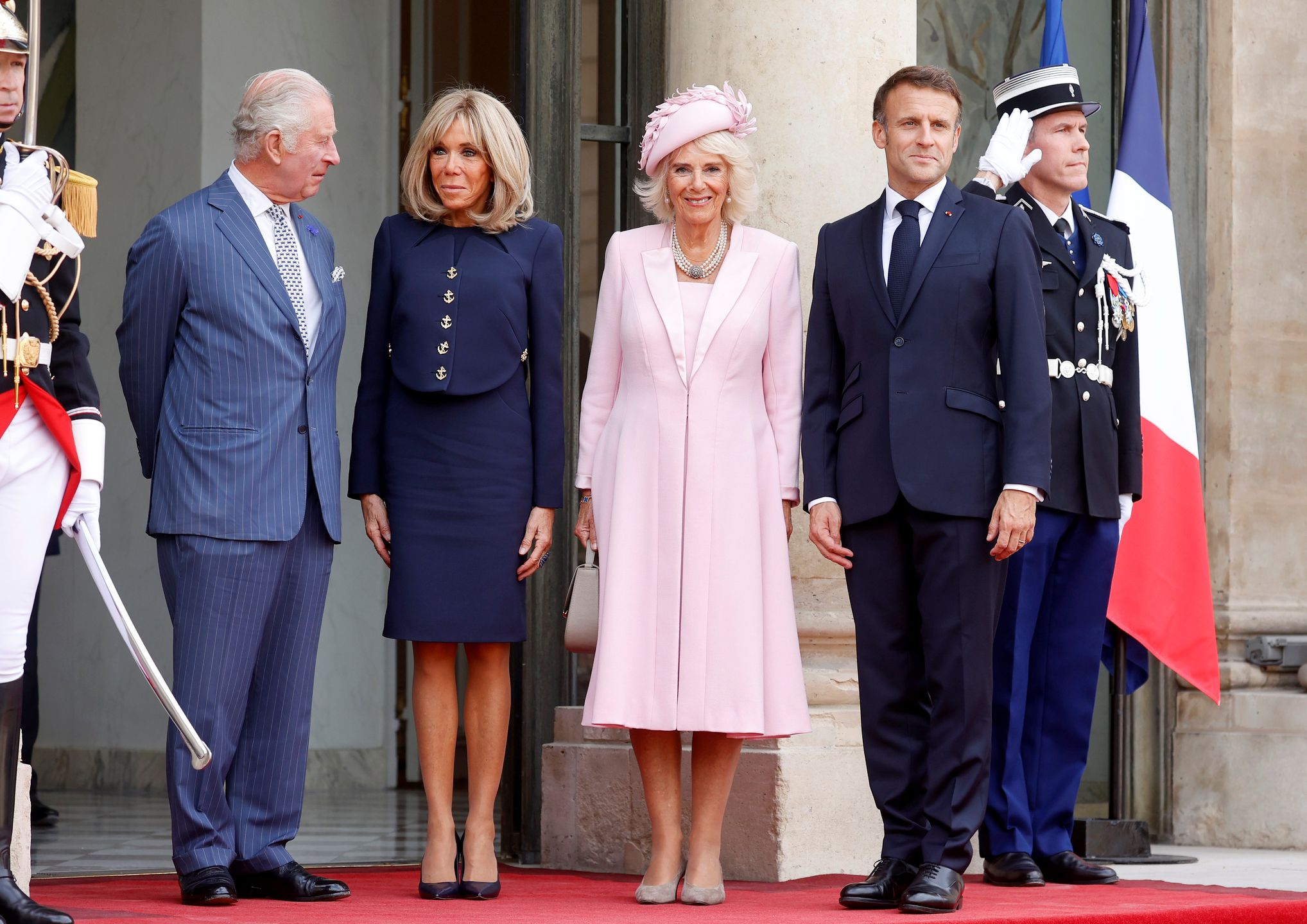 Król Karol III i królowa Camilla odwiedzili Francję