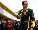 Kubica na torze Formuły 1. Jako tester