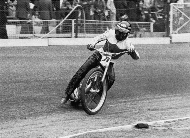 Na zdjęciu: Ivan Mauger na Wembley (Getty Images/Mike Stephens/Central Press/Hulton Archive)