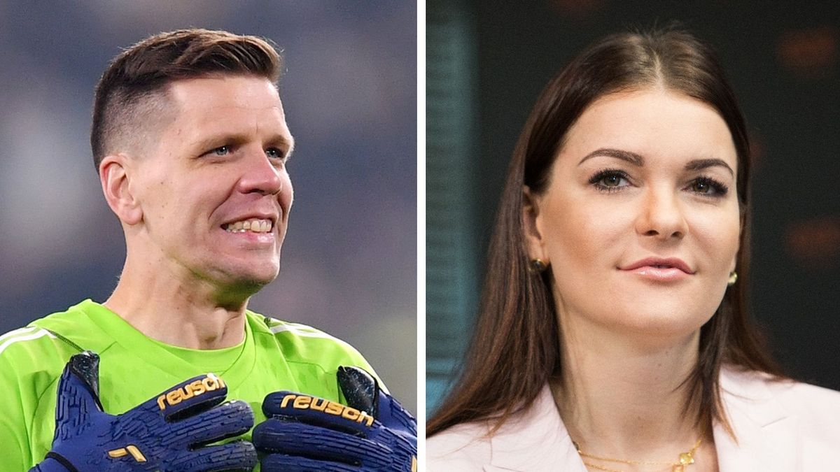 Wojciech Szczęsny i Agnieszka Radwańska