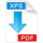 XPS to PDF ikona