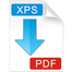 XPS to PDF icon