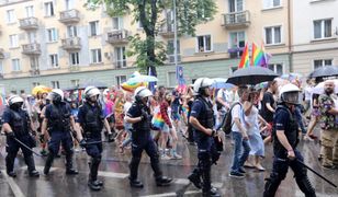 Częstochowa. Zamienił aureolę na tęczę. Wkrótce za to odpowie