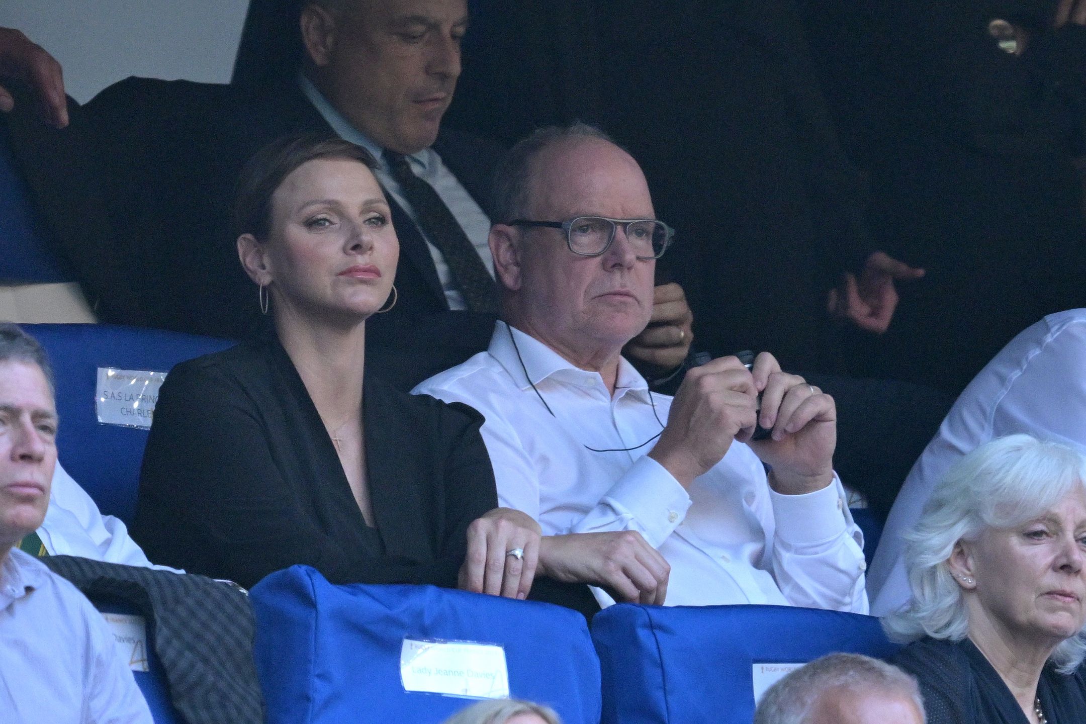 księżna Charlene i książę Albert