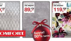 Komfort na święta promuje nowe dywany i rabaty 50%