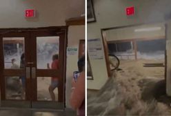 Gigantyczne fale zalały kluczową bazę wojskową USA