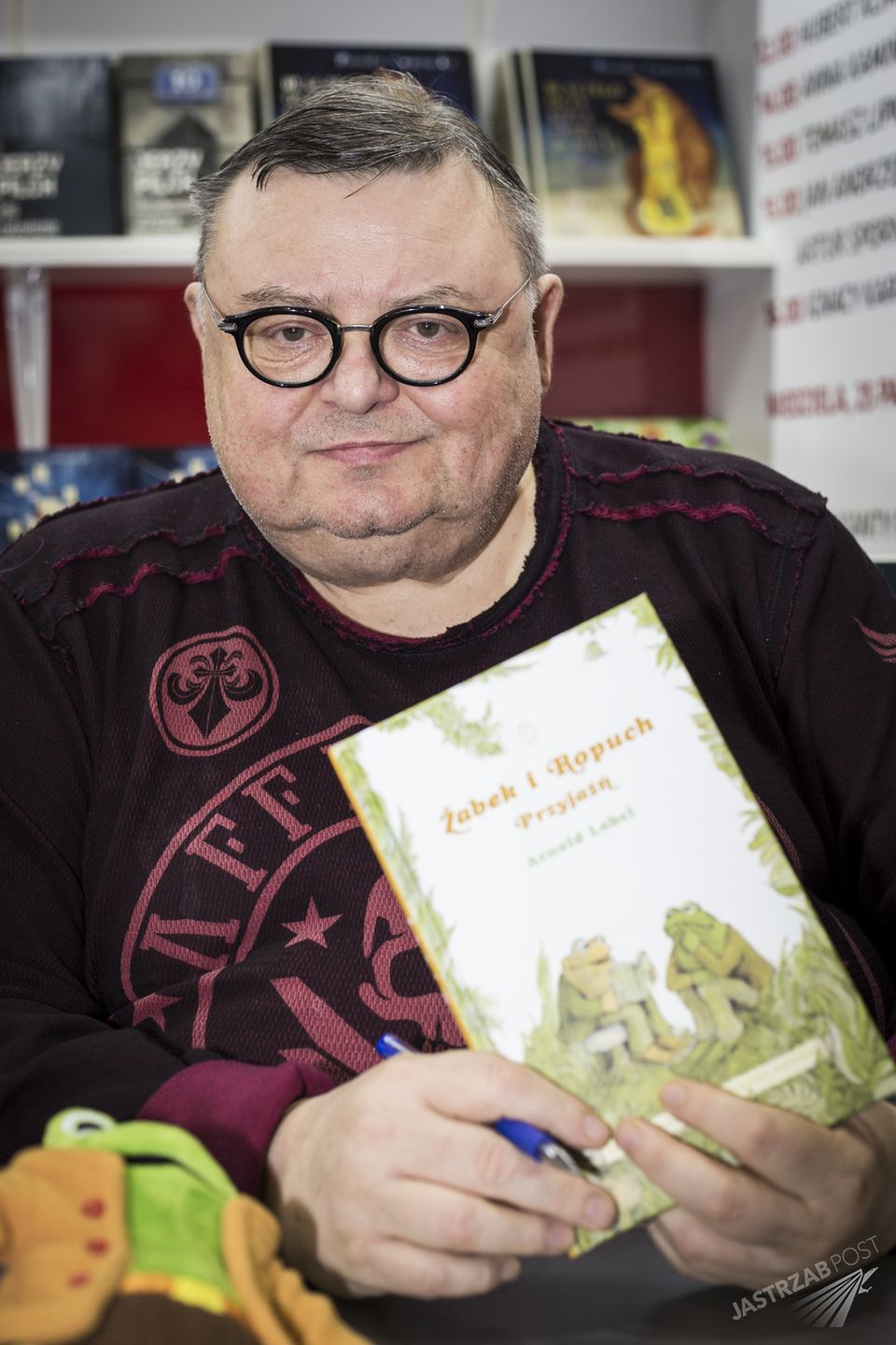 Wojciech Mann na Targach Książek w Krakowie