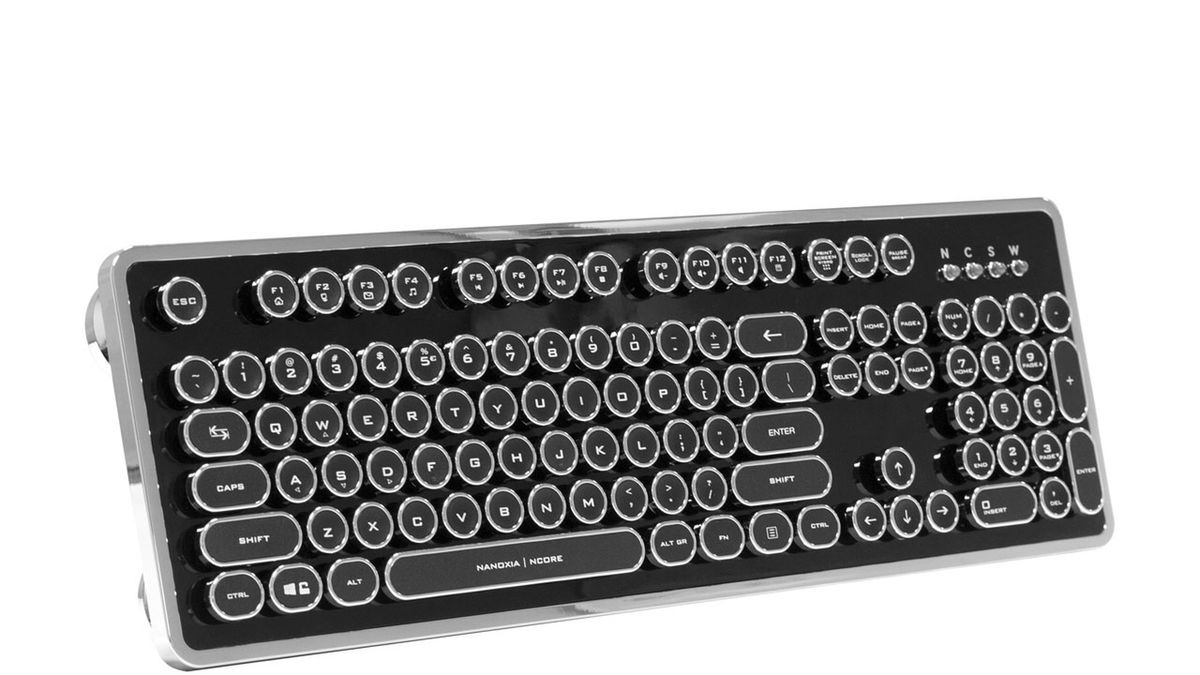 Nanoxia Ncore Retro: mechaniczna klawiatura w steampunkowym stylu 1