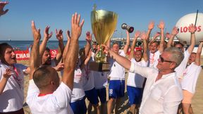Łódzka lokomotywa się nie zatrzymuje! KP Łódź zdobył Puchar Polski w piłce nożnej plażowej
