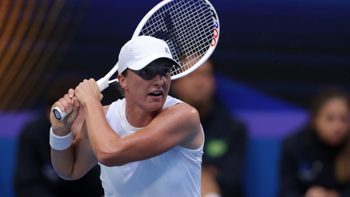 PAP/EPA / RICHARD WAINWRIGHT / Na zdjęciu: Iga Świątek