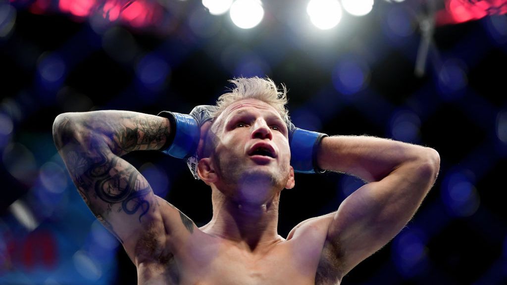 Getty Images / Sarah Stier / Na zdjęciu: T.J. Dillashaw