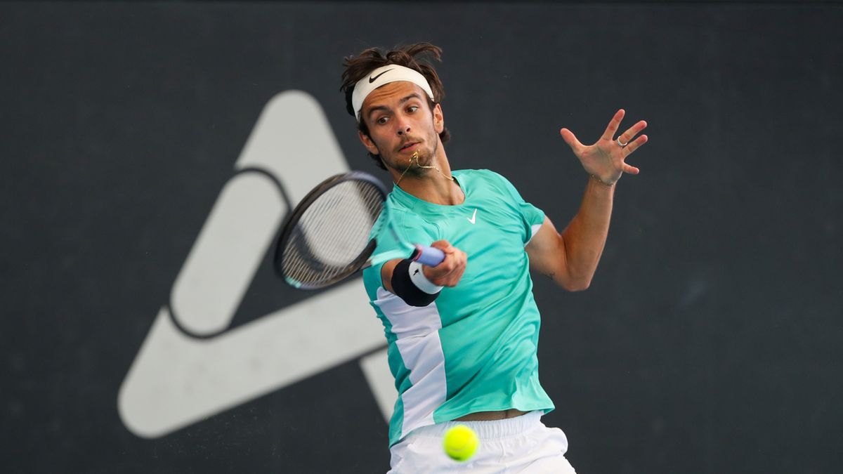 PAP/EPA / Matt Turner / Na zdjęciu: Lorenzo Musetti