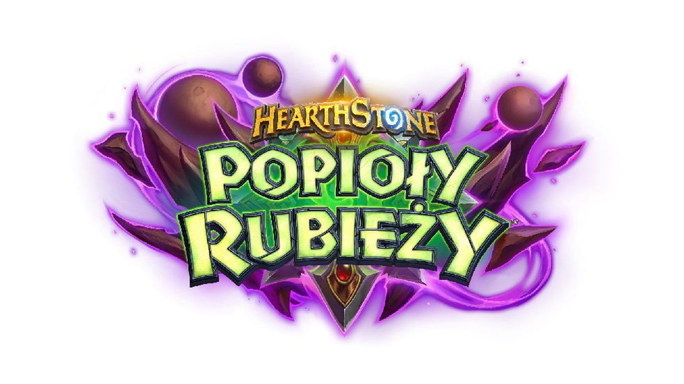 logo dodatku Hearthstone 'Popioły Rubieży'