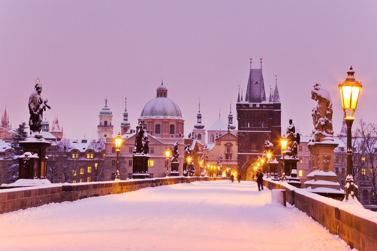 Praga zimą 