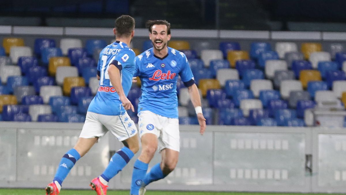 radość piłkarzy SSC Napoli 