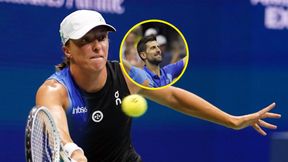 Świątek oznaczyła Djokovicia. "To takie miłe"