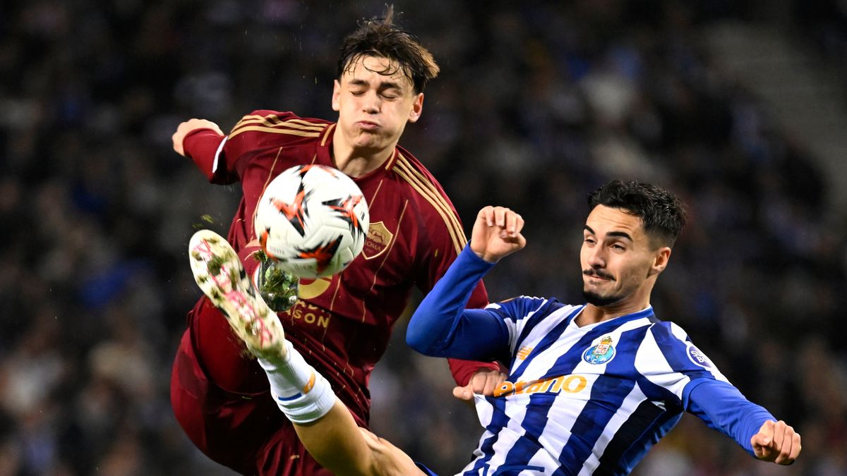 PAP/EPA / Fernando Veludo / Mecz Ligi Europy: FC Porto - AS Roma