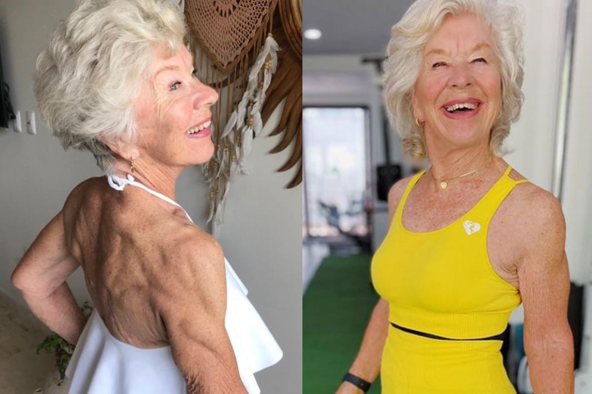 76-letnia modelka fitness pokazała stare zdjęcie. Internauci w szoku!
