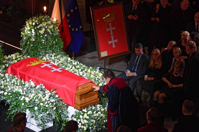 Uroczystości pożegnalne prezydenta Gdańska Pawła Adamowicza, zamordowanego podczas finału WOŚP 