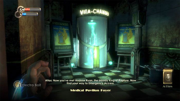Vita chambers w Bioshock 2 będą opcjonalne