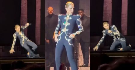 Niepokojące sceny na koncercie Celine Dion. Wokalistka RUNĘŁA NA ZIEMIĘ i zapomniała tekstu piosenki (WIDEO)