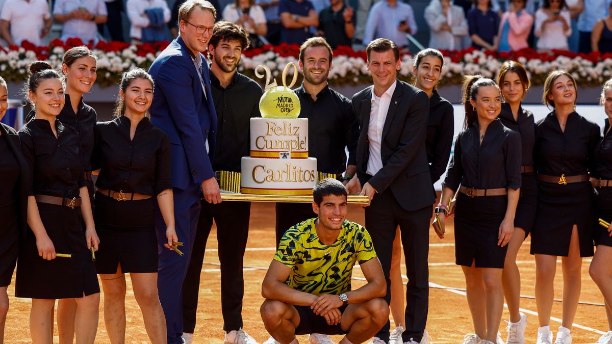 Carlos Alcaraz otrzymał miły prezent od organizatorów turnieju Mutua Madrid Open