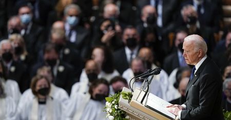 Pogrzeb Madeleine Albright. Biden wspominał swoją podróż do Polski