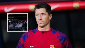Wyłapał ich aparat. Spójrz, z kim Lewandowski oglądał mecz Barcelony