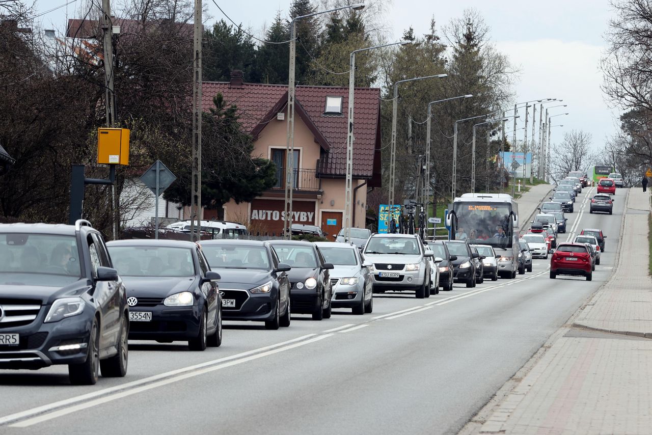 Wzmożony ruch na zakopiance. Korki utworzyły się już przed godziną 11