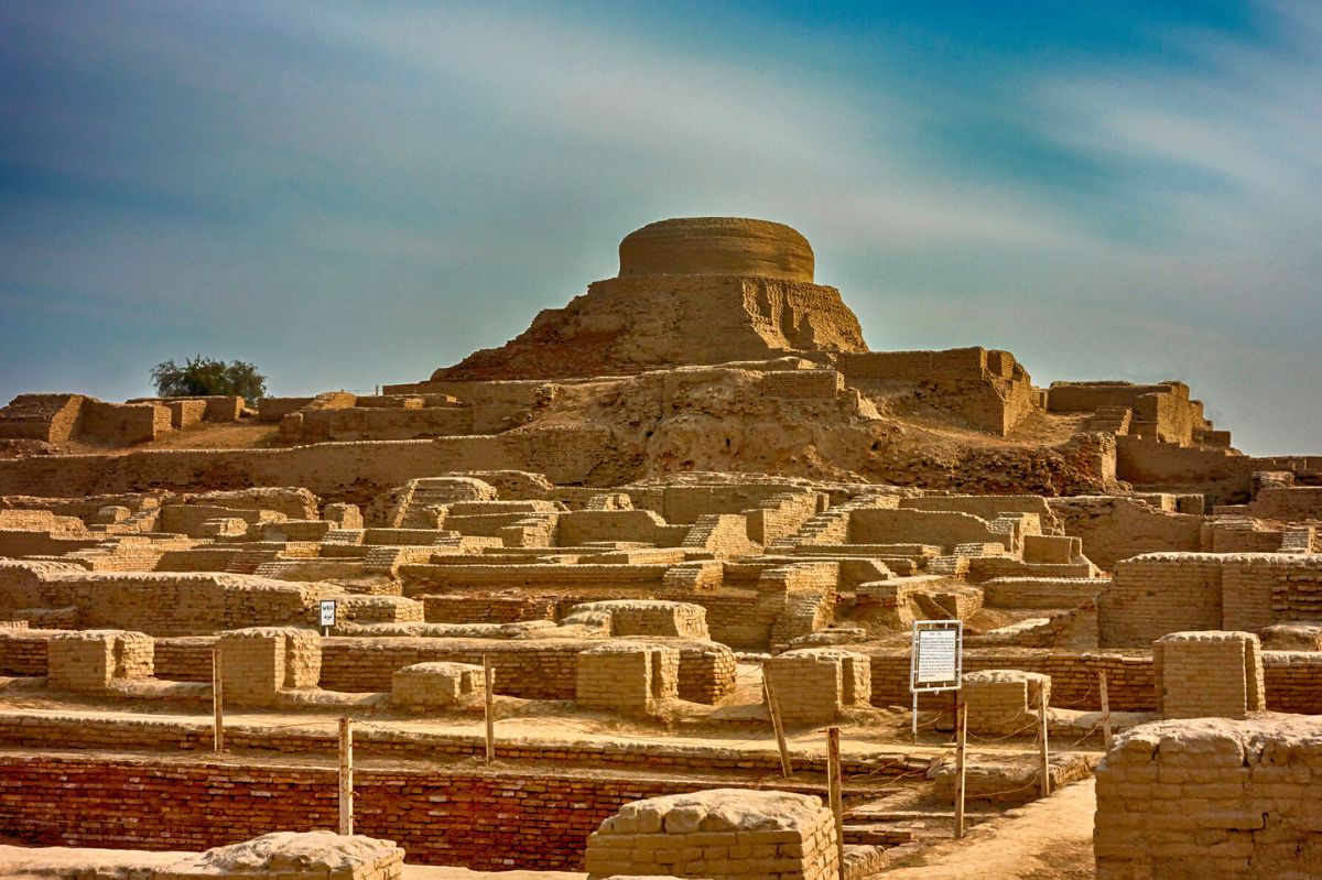 Ruins of the old settlement