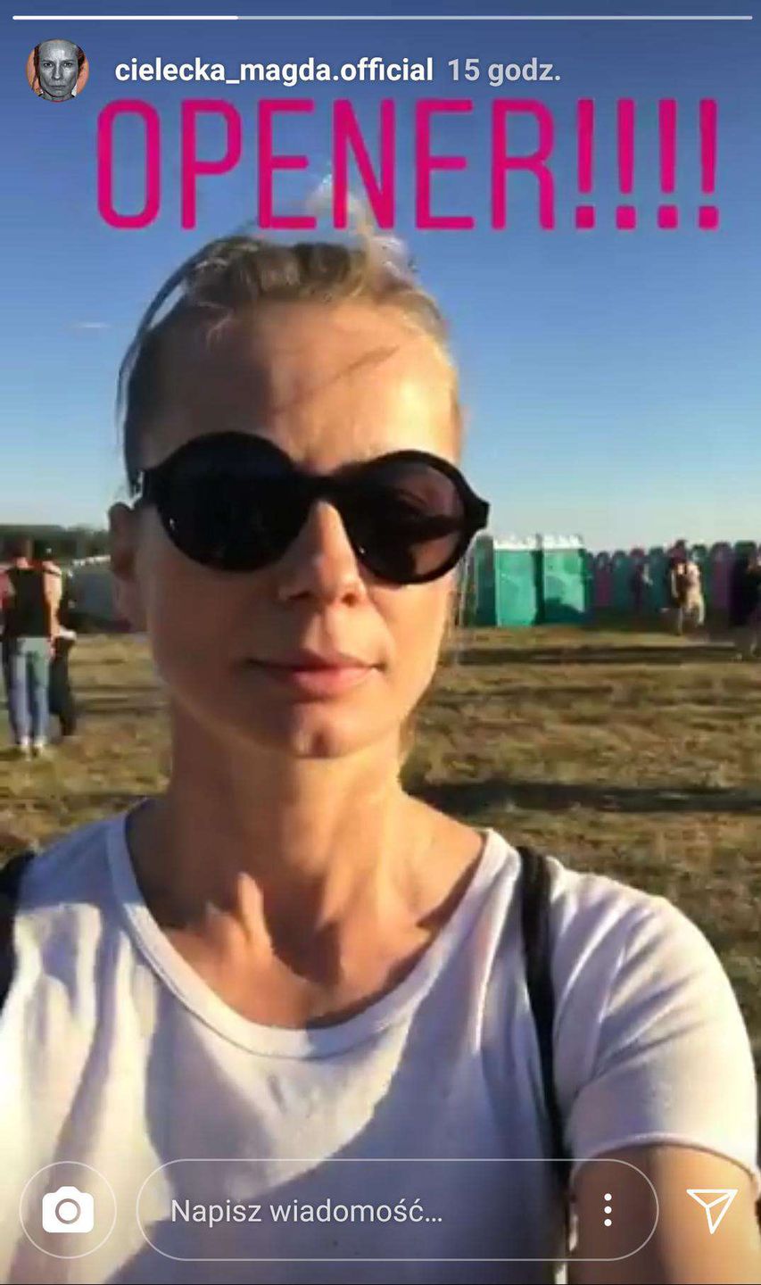Malena Cielecka na Open'er Fedtival 2018
