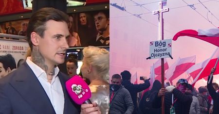 Mateusz Damięcki o Marszu Niepodległości: "Jestem za manifestacją, ALE SĄ PEWNE GRANICE"