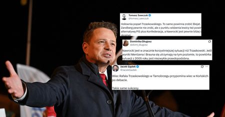 Wysyp komentarzy po pierwszej turze. Piszą o Nawrockim
