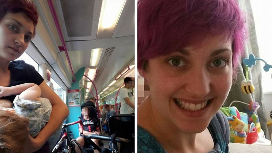 Bryony musiała nakarmić córkę na stojąco