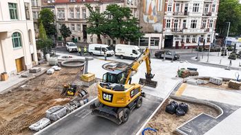 Trwa przebudowa skrzyżowania w centrum Poznania. We wtorek zmieni się organizacja ruchu