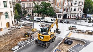 Trwa przebudowa skrzyżowania w centrum Poznania. We wtorek zmieni się organizacja ruchu