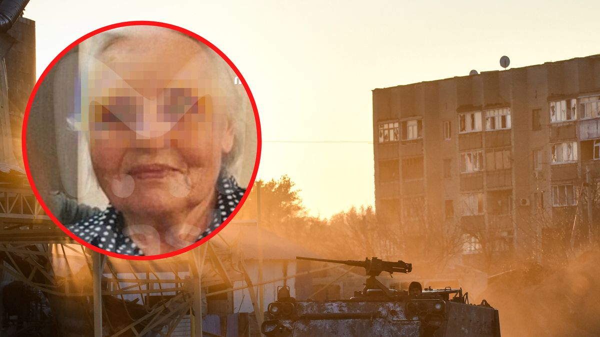 Powiedziała, że idzie do sklepu. Chciała jechać na front