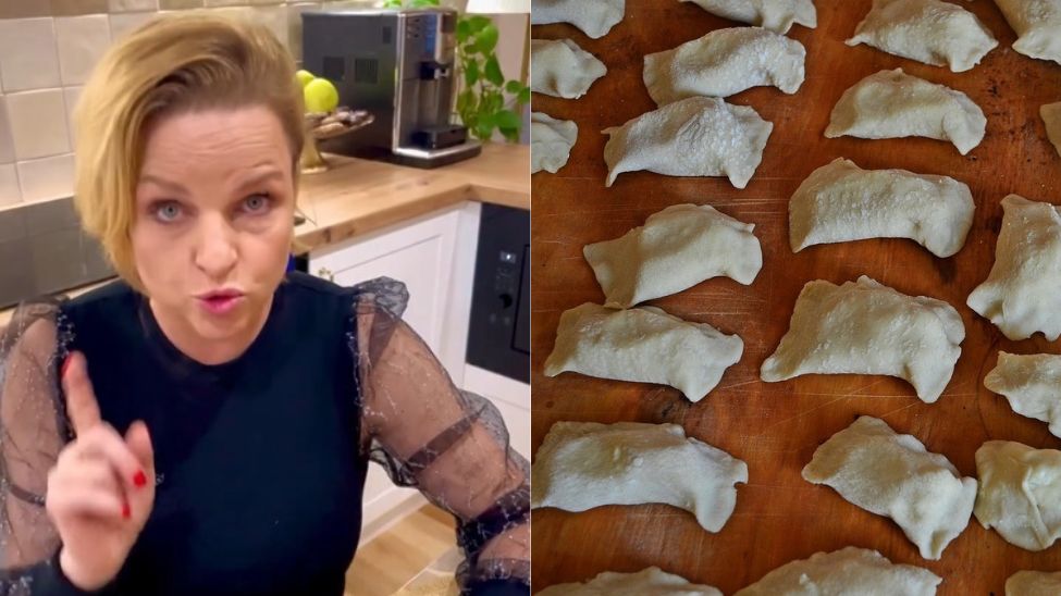 Katarzyna Bosacka radzi, jakie kupić uszka i pierogi z grzybami